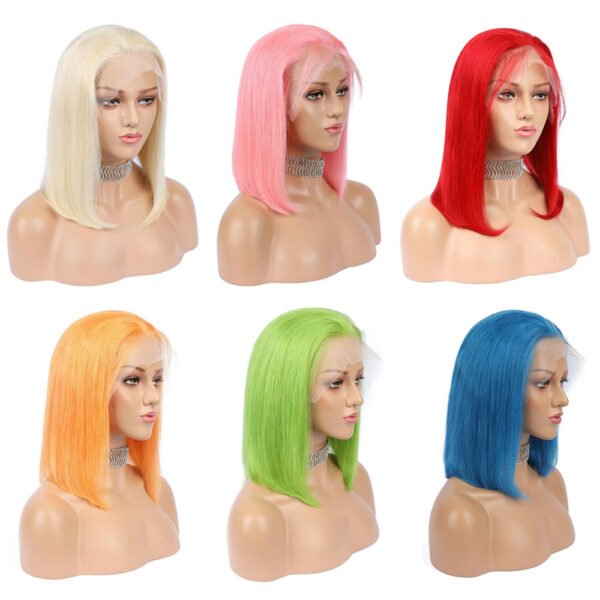 colored bob wigs