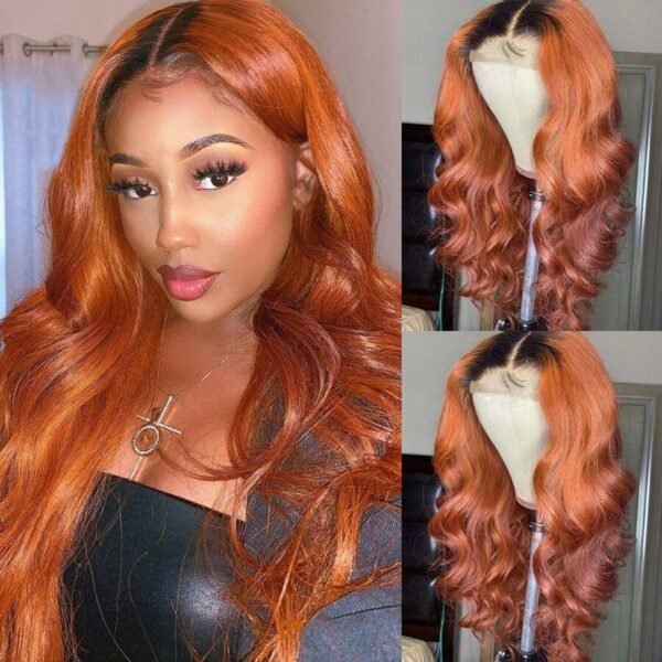 ginger ombre wig